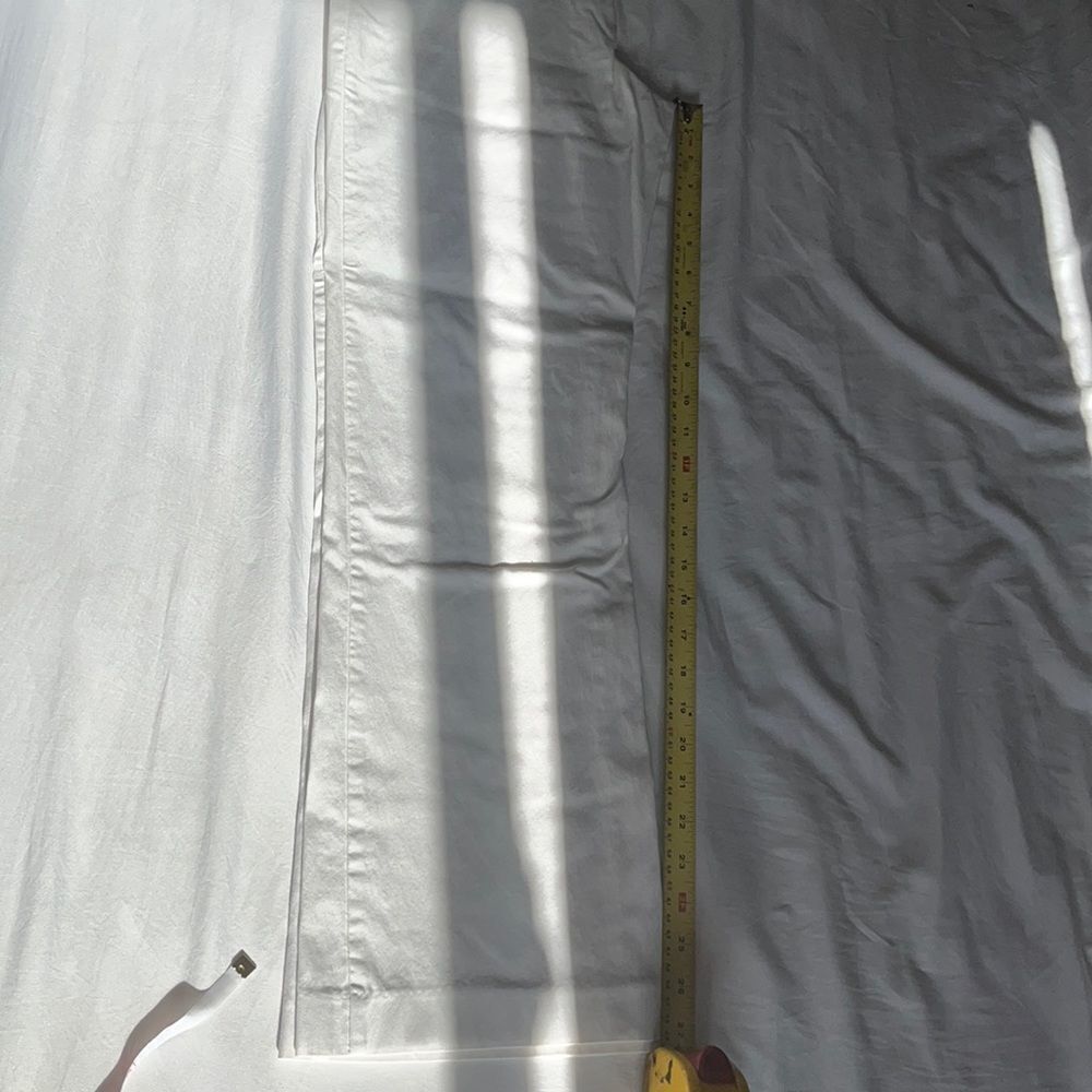 Very comfortable to wear, casual white summer pants. - Picture 12 of 16